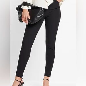 Express Extreme stretch skinny black Dress Pants